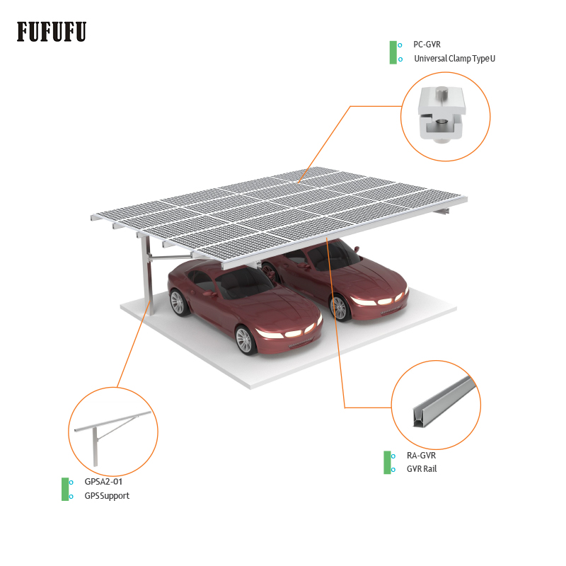 Solar Car Charger PV Carpot Mounting System