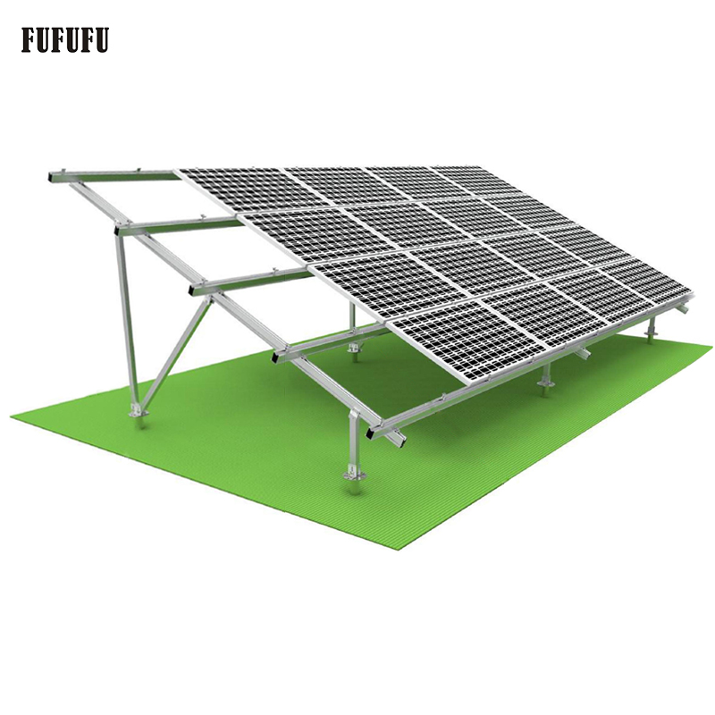 Ground Solar Panel Mounting Solution